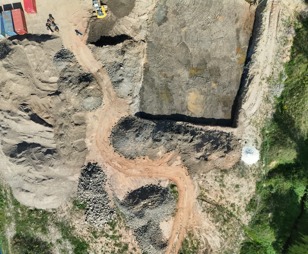 Baustelle im September 2026